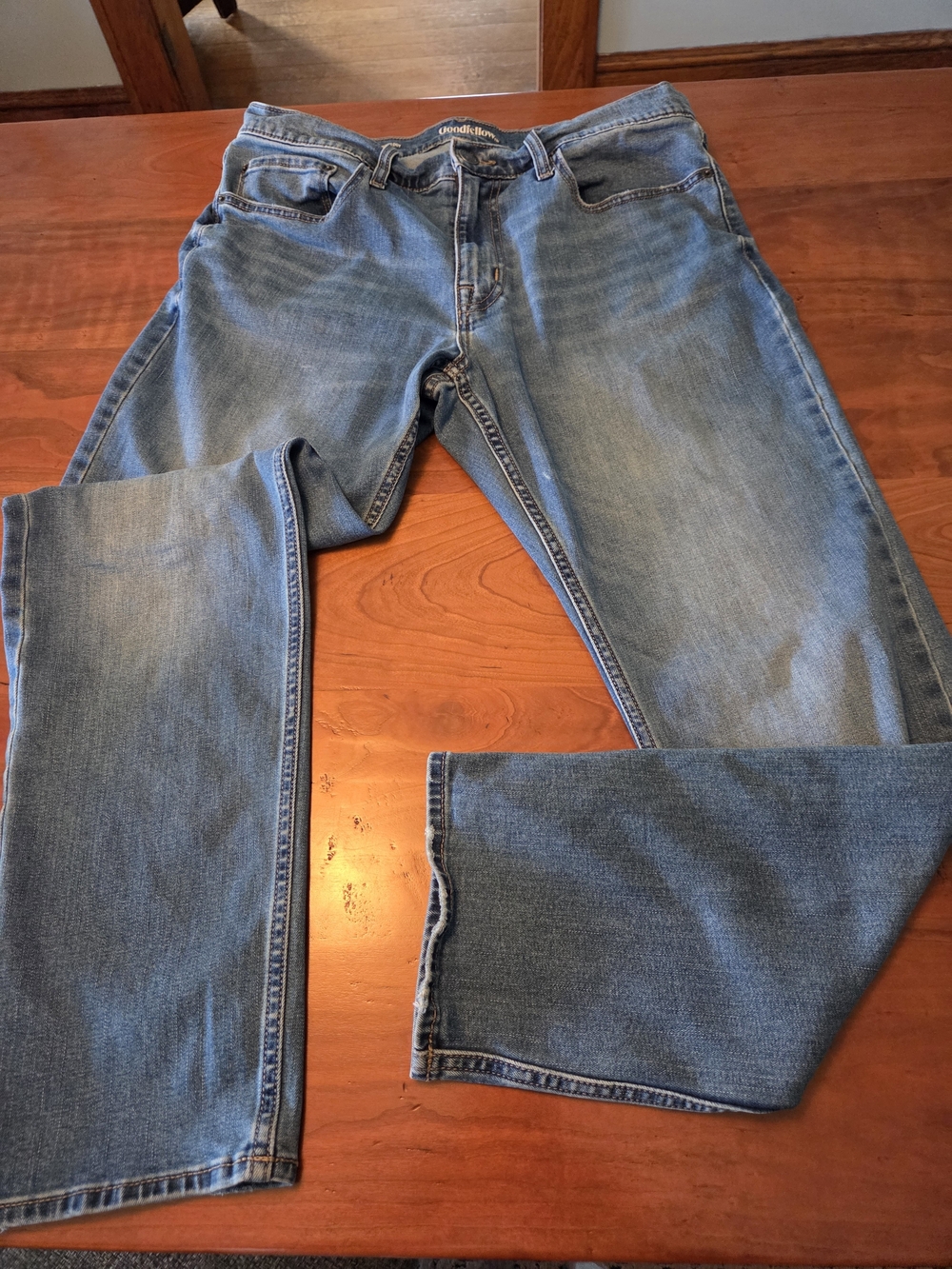 Classic Men's Goodfellow Blue Jeans - Comfortable Everyday Denim
